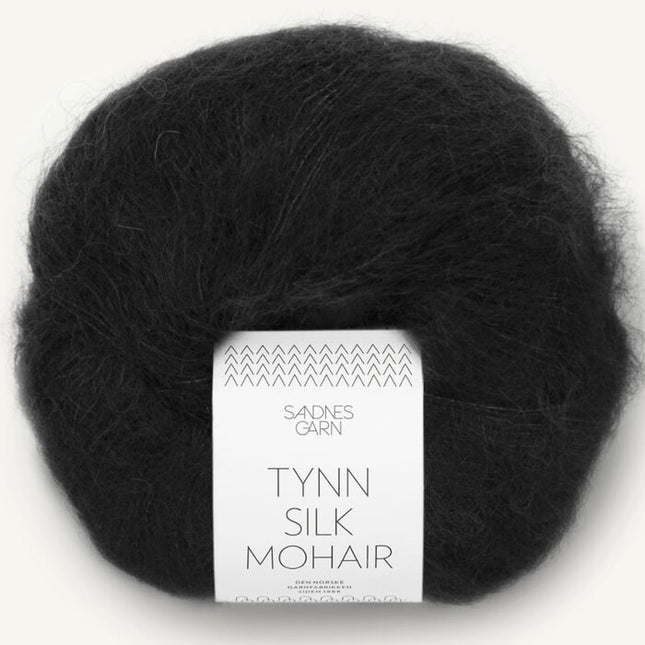 1099 Black | Tynn Silk Mohair