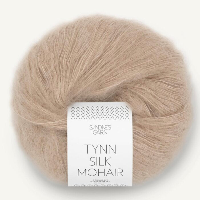 3021 Light Beige | Tynn Silk Mohair