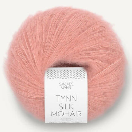 4033 Peach Flower | Tynn Silk Mohair