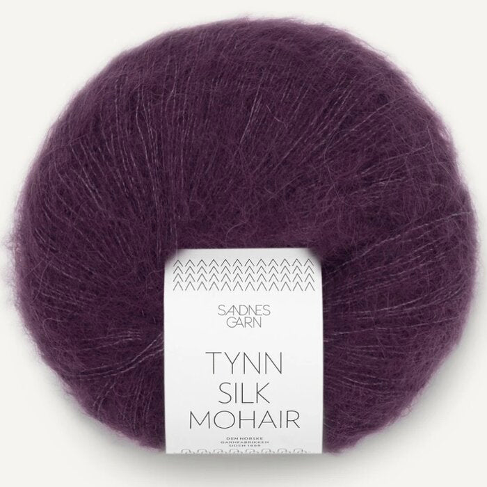 4672 Blackberry Sorbet | Tynn Silk Mohair