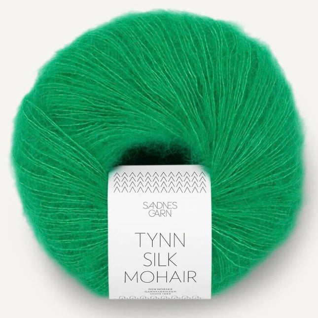 8236 Statement Green | Tynn Silk Mohair