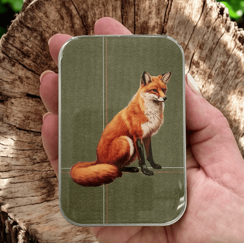 Woodland Fox - Large | Notions Tin