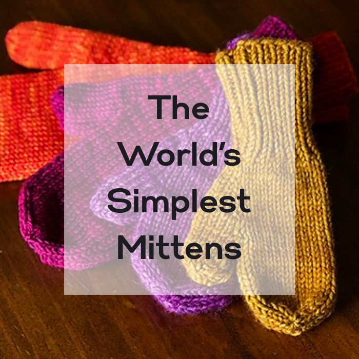 Learn to Knit: The World's Simplest Mittens