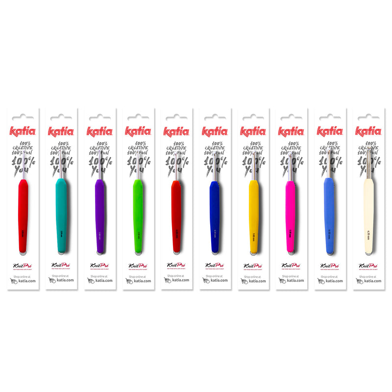 Katia | Aluminum Crochet Hook Handle