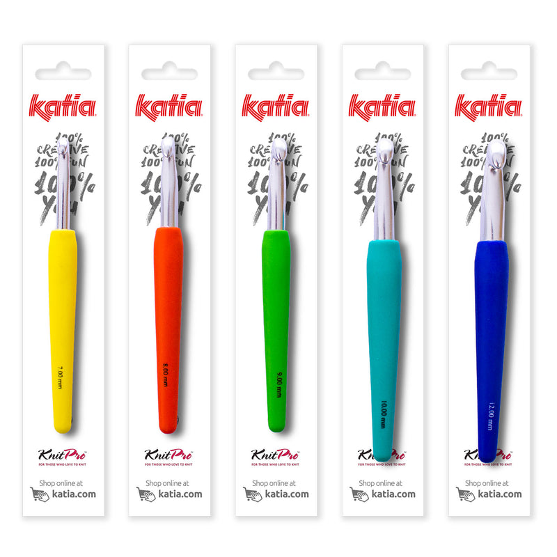 Katia | Aluminum Crochet Hook Handle