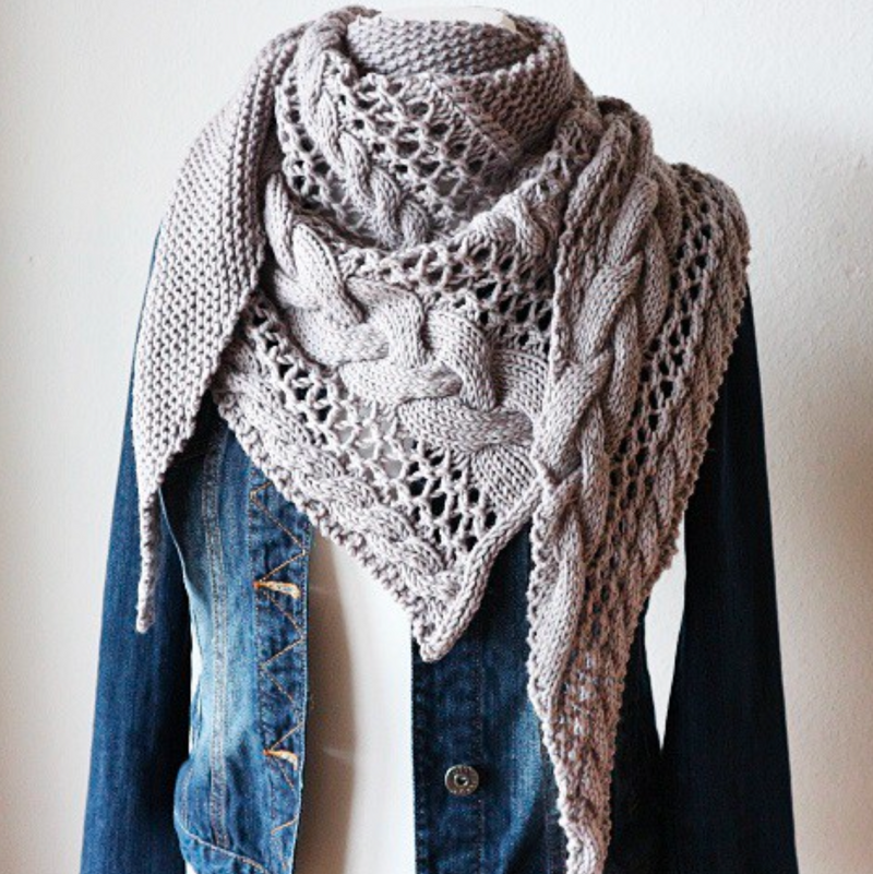Cozy Winter Shawl Kit