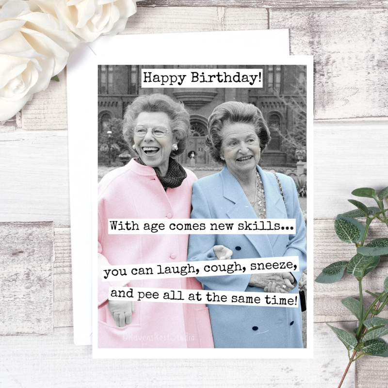Happy Birthday!...With age comes new skills...