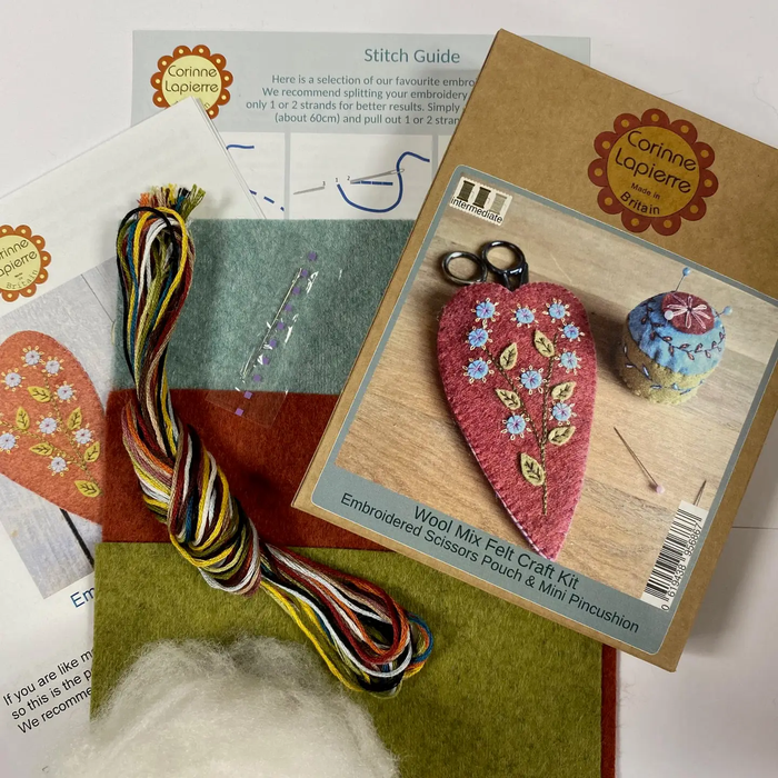 Scissor Pouch Felt Craft Mini Kit
