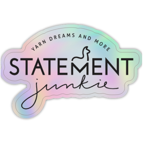 Statement Junkie Holographic Sticker