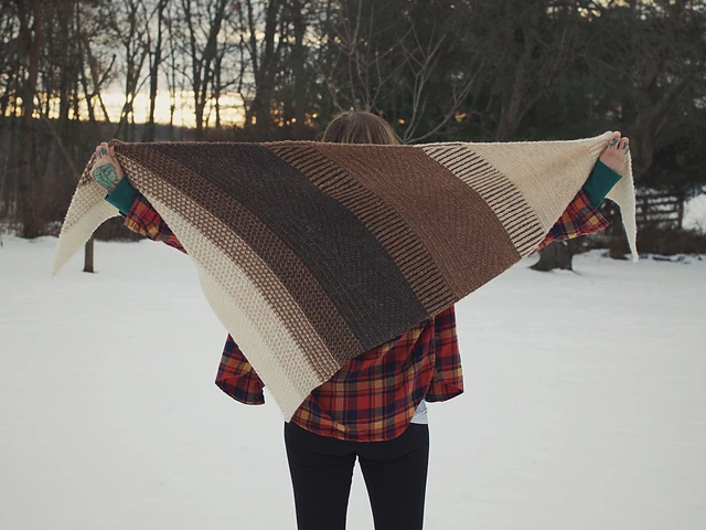 Range Shawl KAL by Andrea Mowry