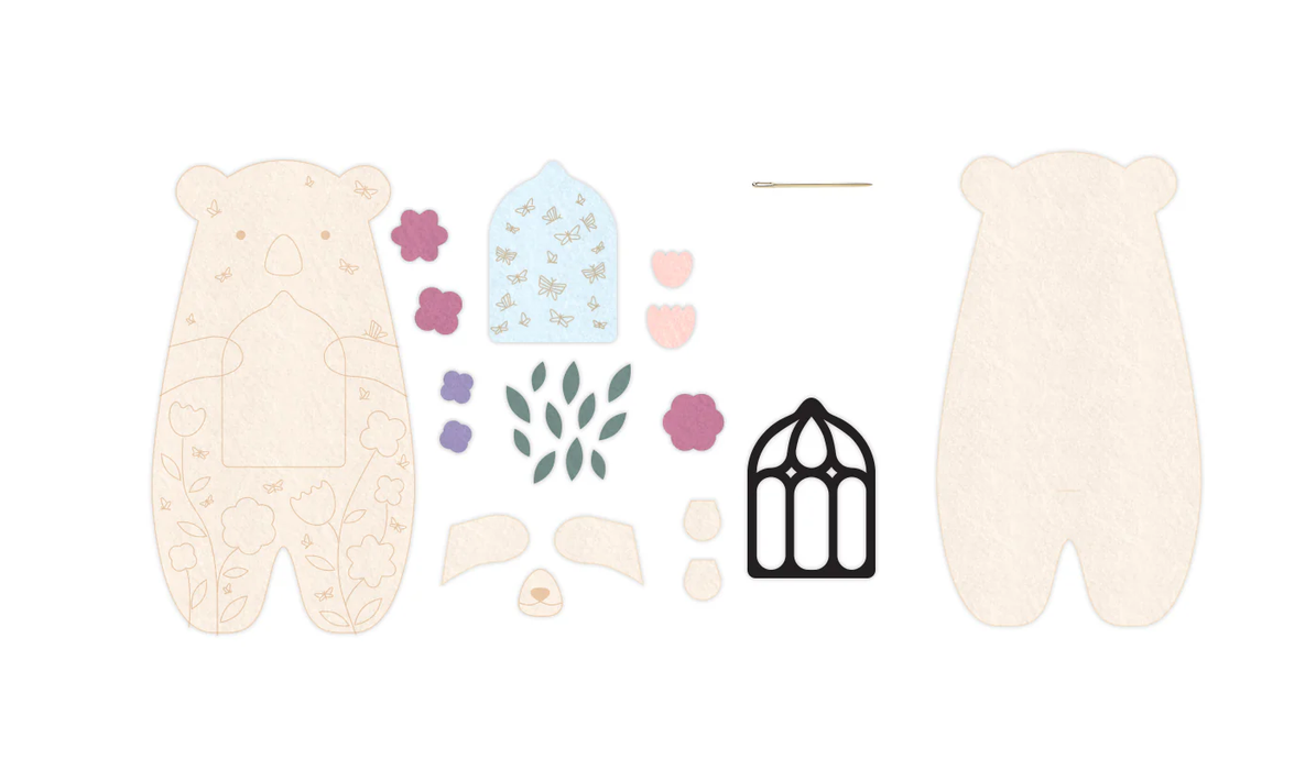 Bloombear Felt Doll Kit