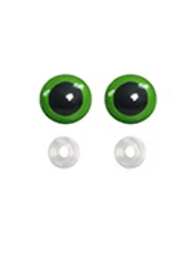 Green Safety Eyes