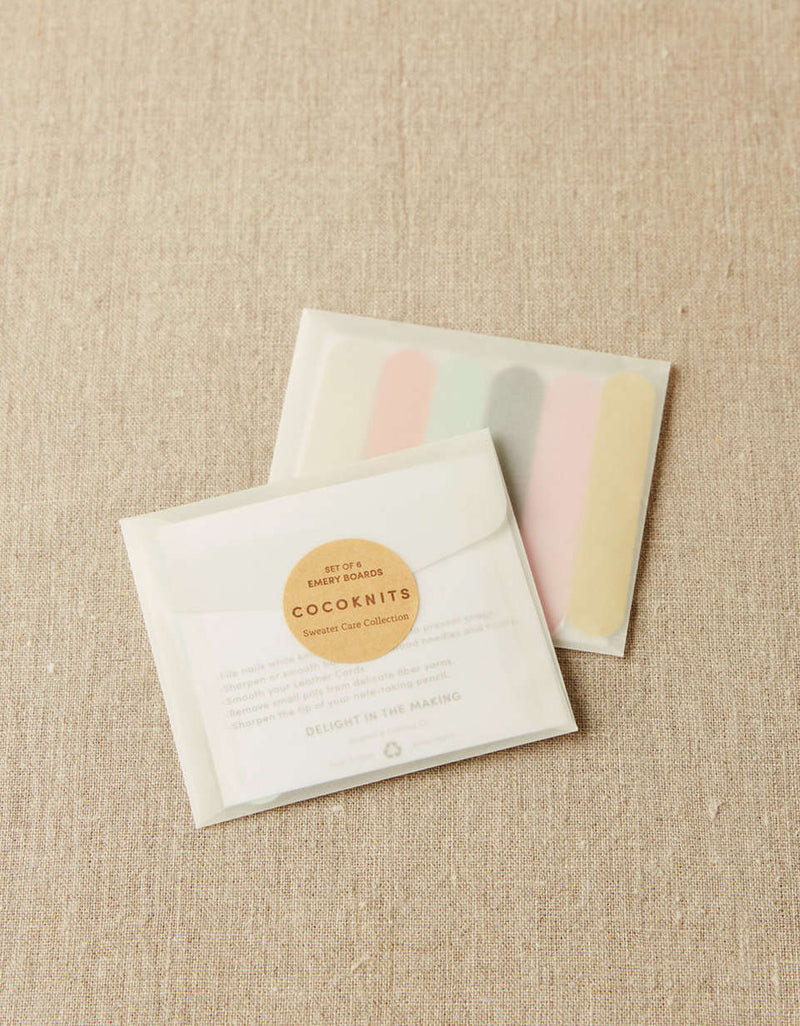 Emery Boards | Cocoknits