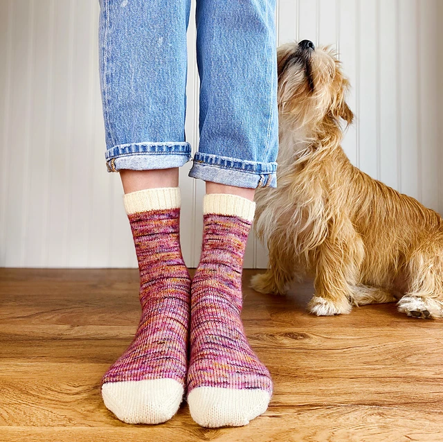 Learn to Knit: Cuff Down Socks