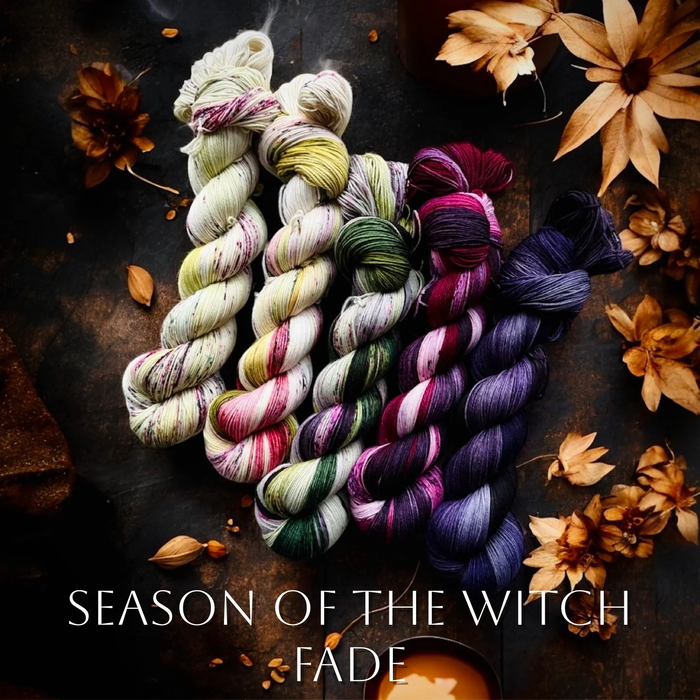 Season of the Witch Fade | Mini Set in Fingering Weight