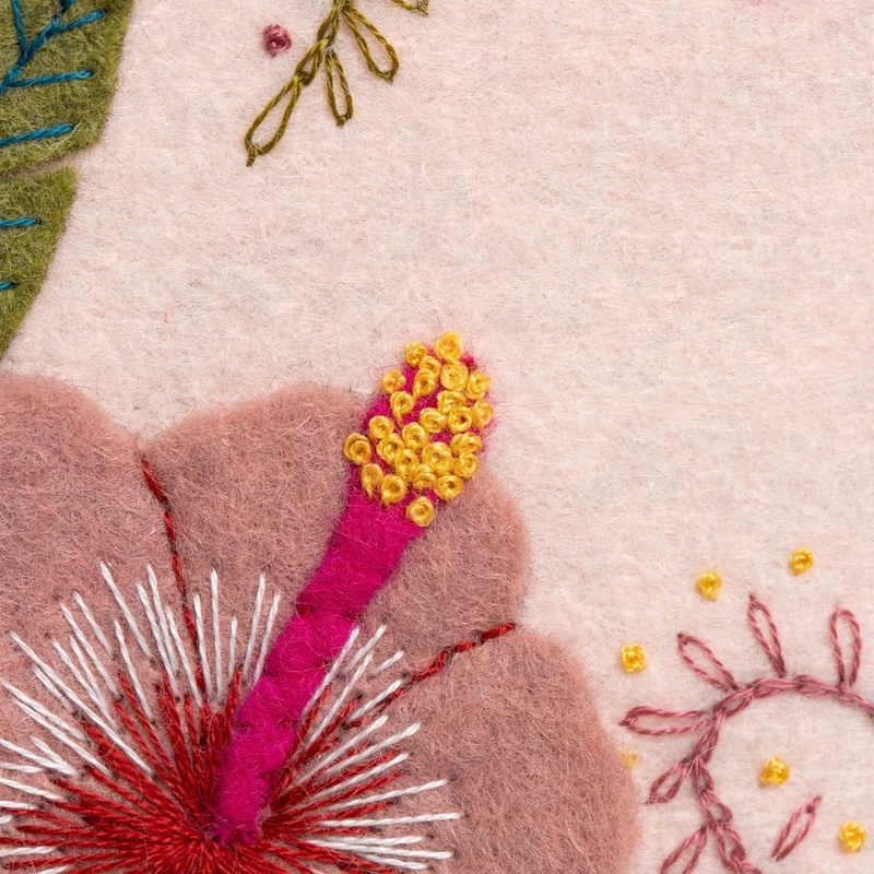 Hummingbird Applique Hoop Craft Kit