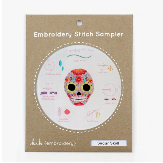 Sugar Skull Stitch Sampler