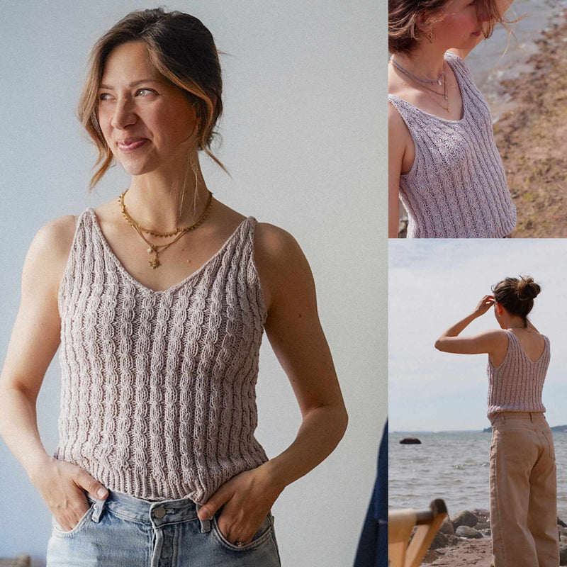 Learn to Knit: Wavy Babe Top (Veronika Lindberg)