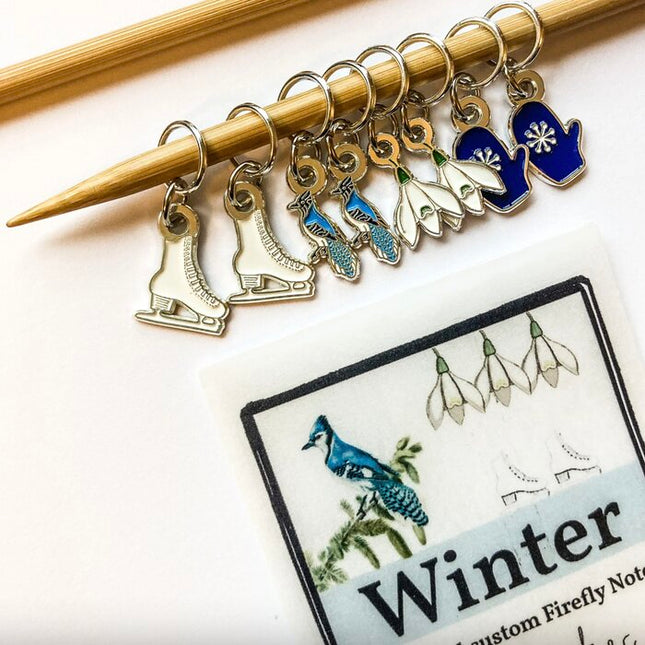 Winter Stitch Marker Pack