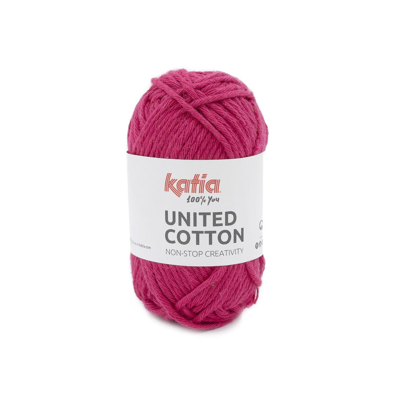 Dark Fuchsia 25 | Katia United Cotton