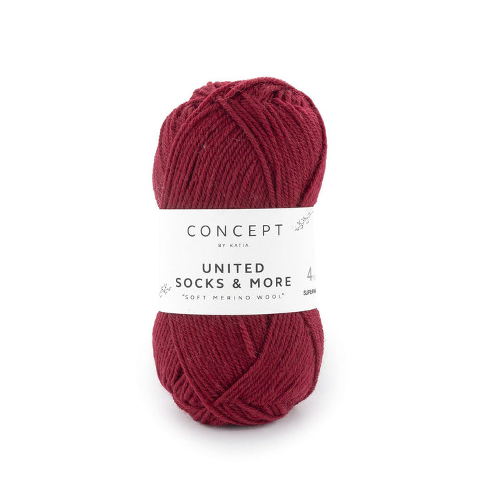 40 Burgundy Red | United Sock
