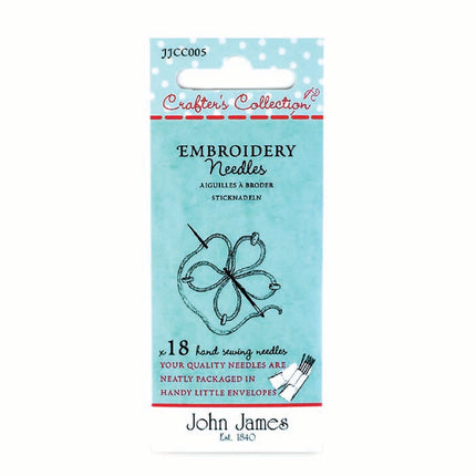 Crafter's Collection Embroidery Needles Size 7-10
