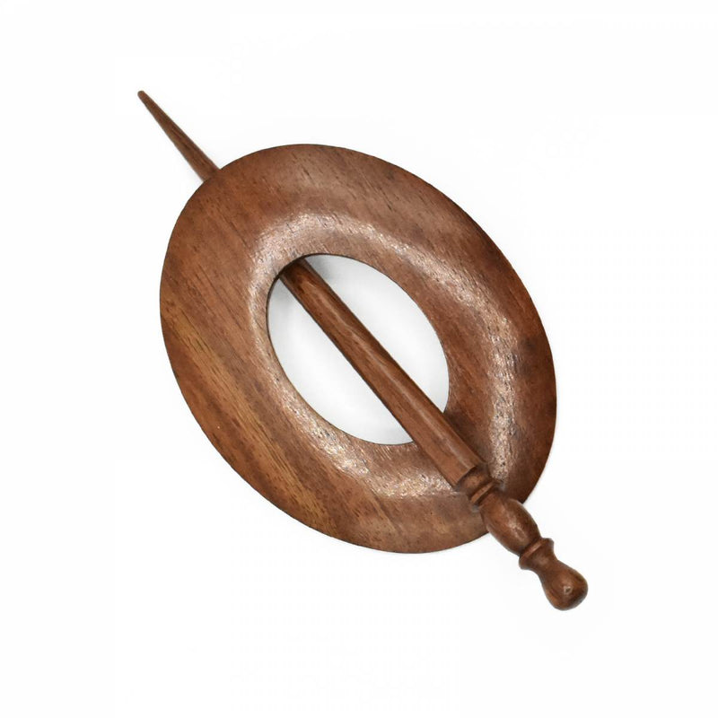 Lykke | Oval Shawl Pin
