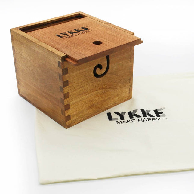 Lykke Yarn Box | Mango Wood