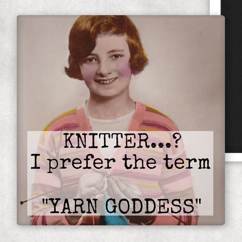 Knitter? I Prefer... Magnet