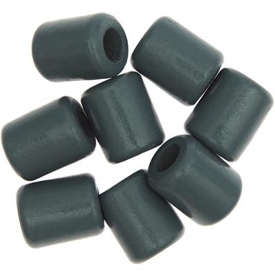 Teal Tube Beads | 24mm (8 pieces)