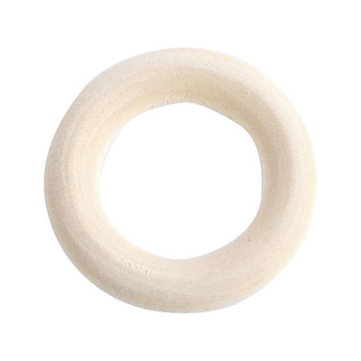 Wooden Ring 55mm 4pcs