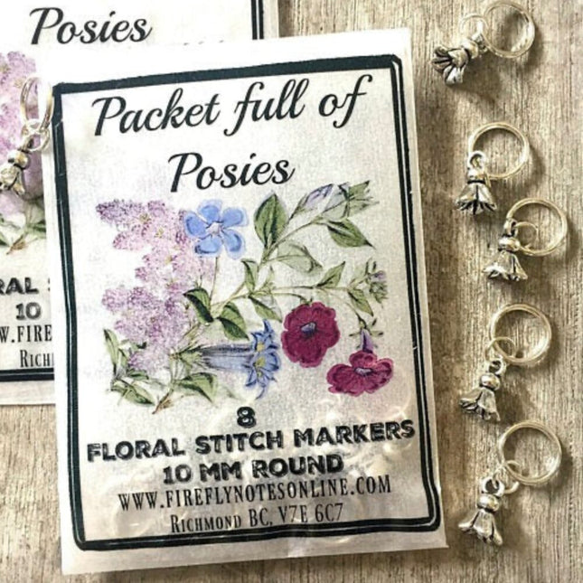 Firefly Notes Pocket Full of Posies Stitch Marker Pack