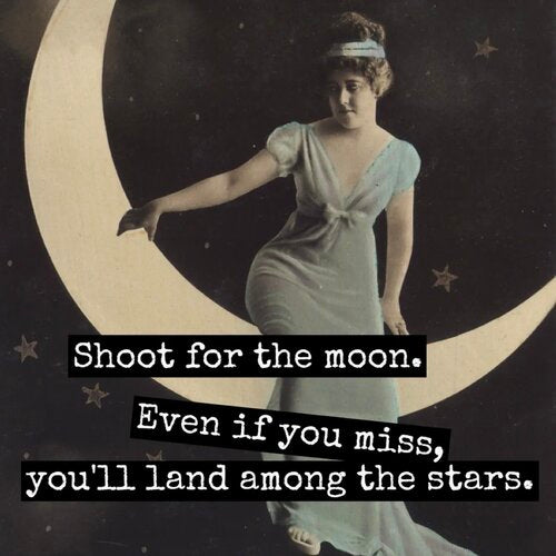 Shoot For The Moon Magnet