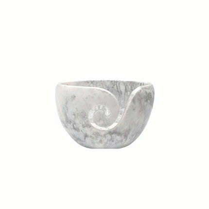 Resin Yarn Bowl with Marble Tone