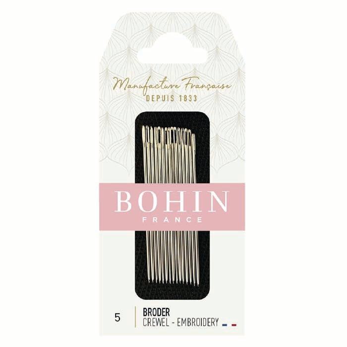 BOHIN Embroidery Needles Size No.5