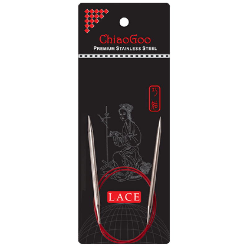 ChiaoGoo Red Lace 16" Circular Needles