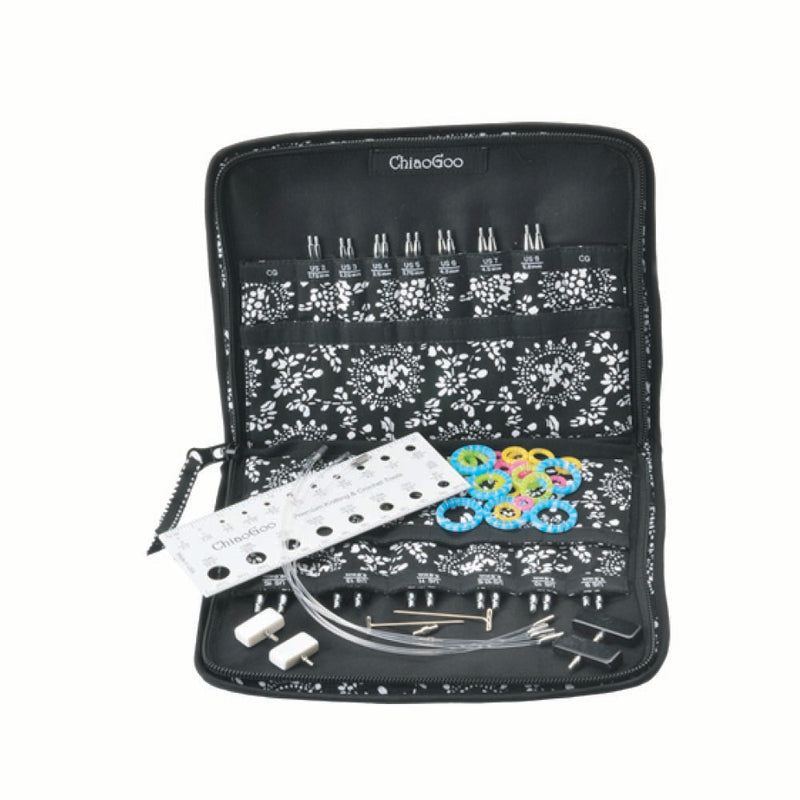 ChiaoGoo SPIN Bamboo 4" Complete Set