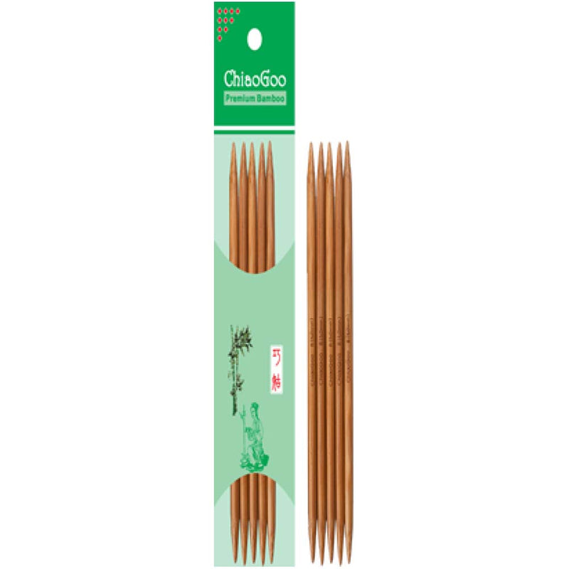 ChiaoGoo Bamboo Double Point Needles