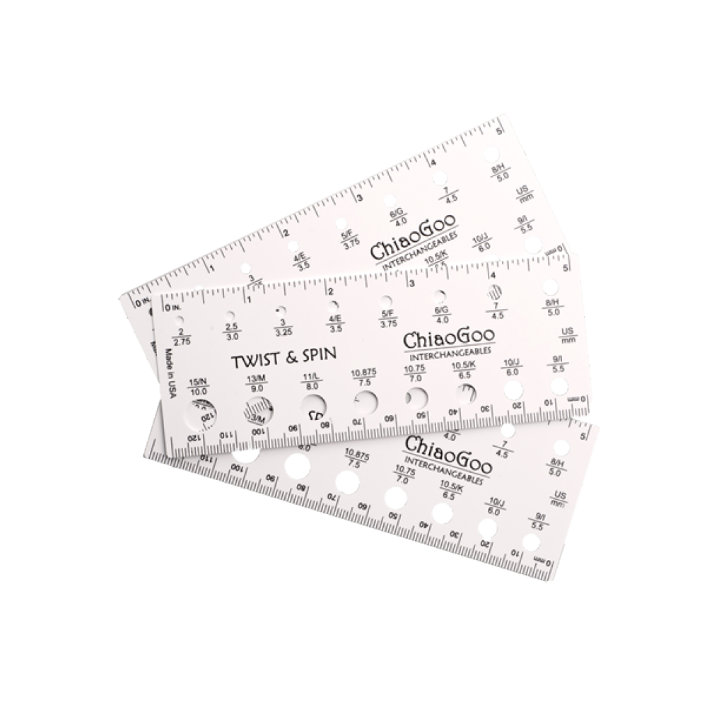 ChiaoGoo Needle Gauges