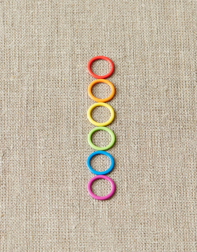 Cocoknits Colourful Ring Stitch Markers - Original