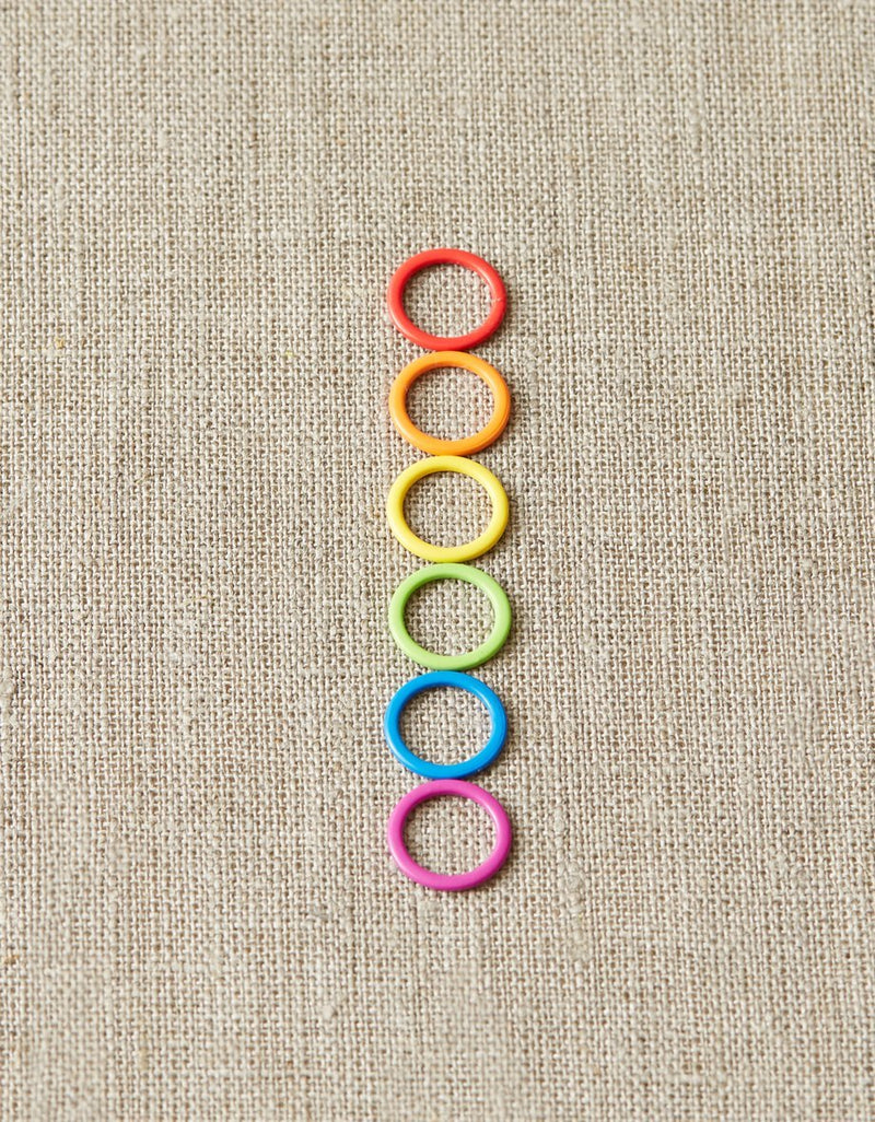 Colourful Ring Stitch Markers - Original | Cocoknits