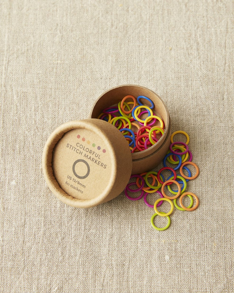 Colourful Ring Stitch Markers - Original | Cocoknits