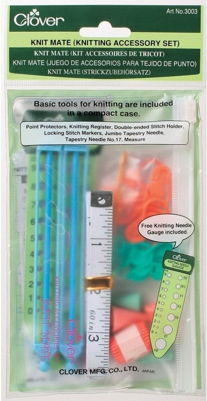 Knitted Accessory Clover Knit Mate Knitting Accessory Set – STATEMENT JUNKIE YARN CO.