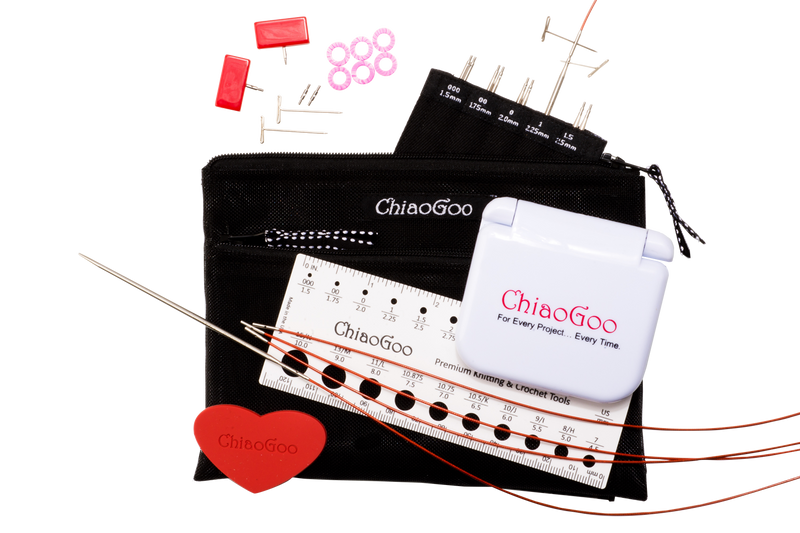 ChiaoGoo TWIST Red Lace Mini Set 4"