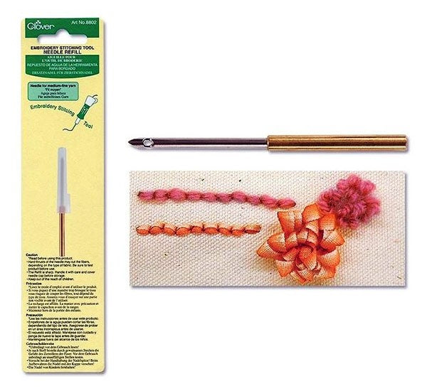 Clover Punch Needle Refill #8802 | Medium - Fine Yarn