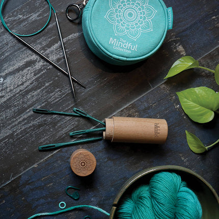 Knitter's Pride Mindful Wood Darning Needles | Teal 4pcs
