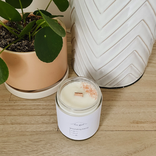 Natural Soy Candle | Grounding Blend