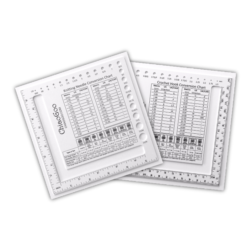 ChiaoGoo Swatch & Needle Gauge